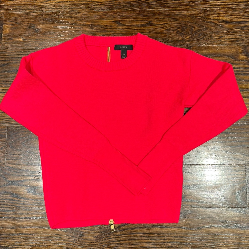J.Crew, woman’s sweater, size XXS, neon